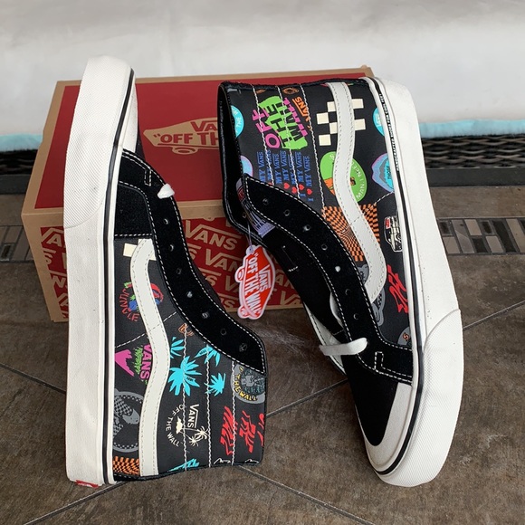 VANS SK8-Hi 138 DECON V66 Black/Multi Men’s - Picture 6 of 16